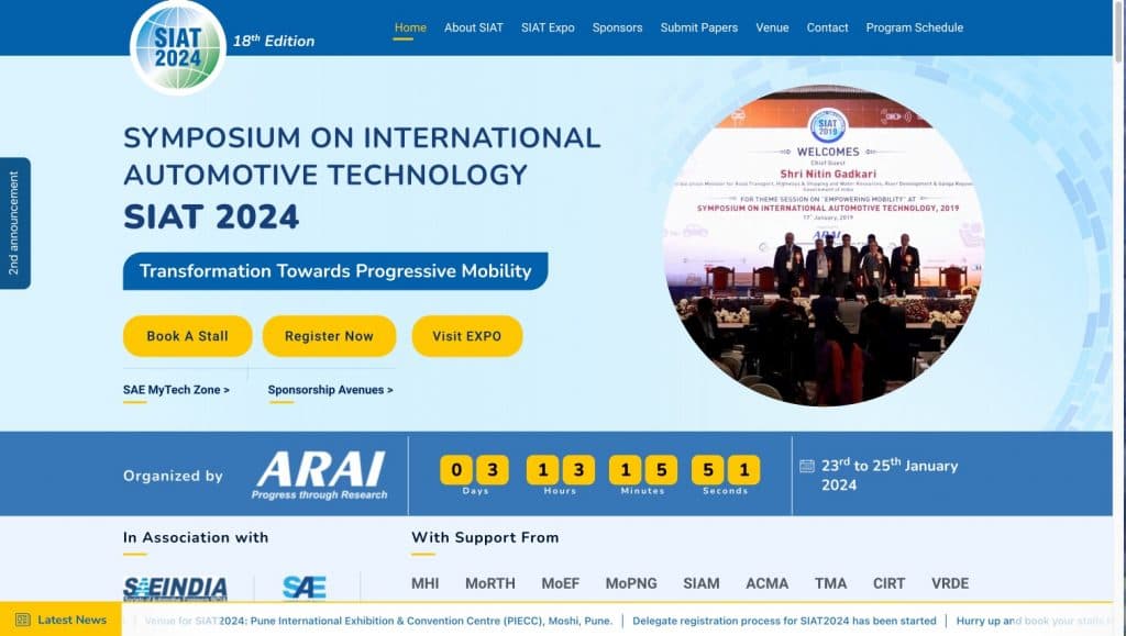 Symposium on International Automotive Technology 2024